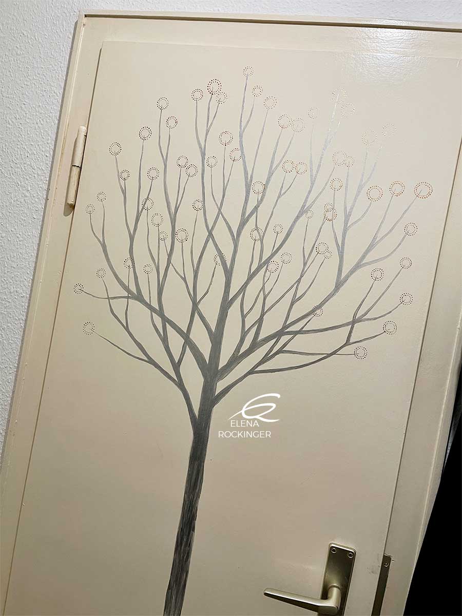 01 Acrylic Painting Elena Rockinger Door Schoko 01 S