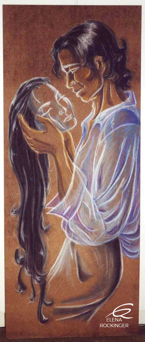 01 Drawing Colour Pastel Elena Rockinger Glasshead Tears S