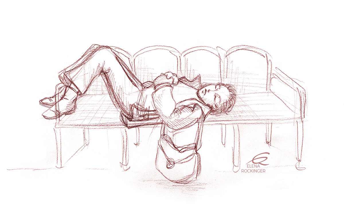 01 Drawing Live Pencil Elena Rockinger Sleepiness S