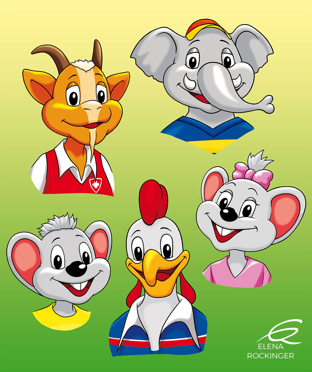 01 Illustration Characters Elena Rockinger Europapark S