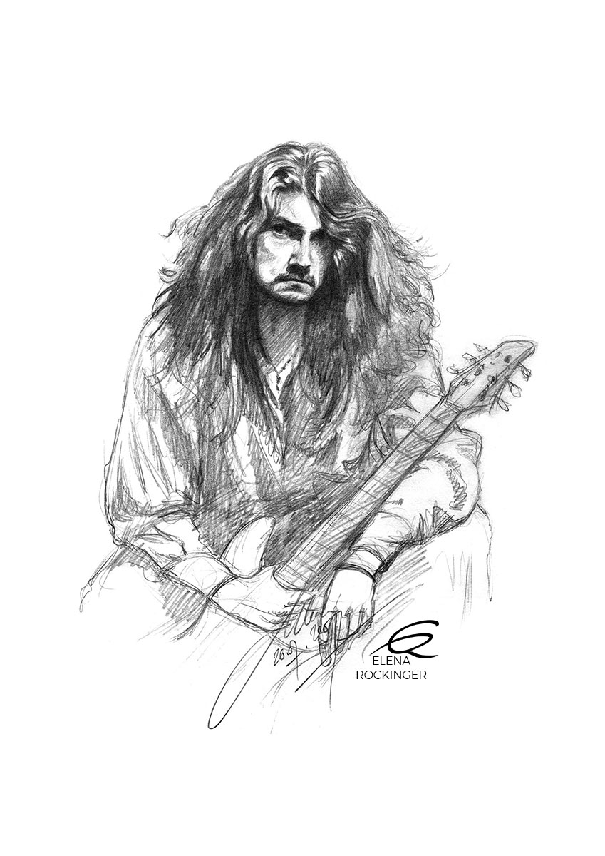 01 Portrait Graphite Music Elena Rockinger Victor Smolski S