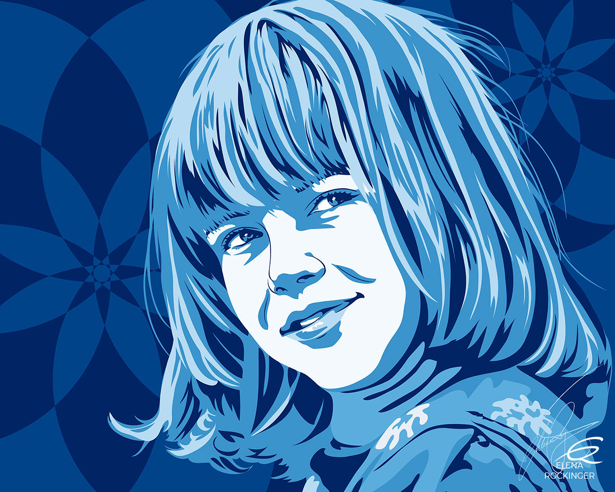 01 Portrait Illustration Pop Art Elena Rockinger Retro 01 S