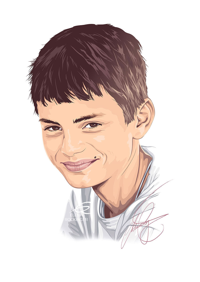 01 Portrait Illustration Pop Art Elena Rockinger Special S