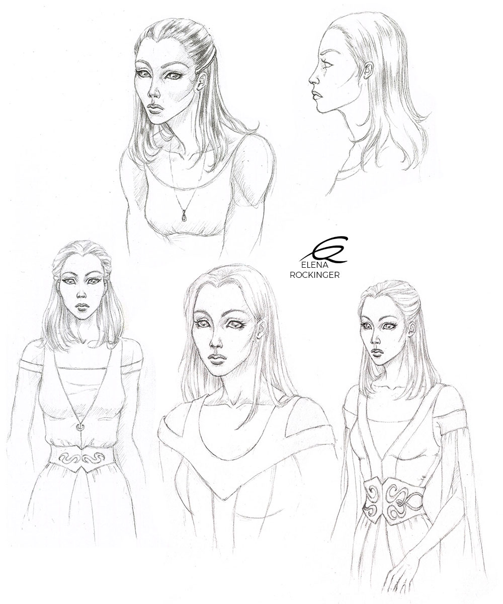 02 Character Design Elena Rockinger Lurania Lura 01 S