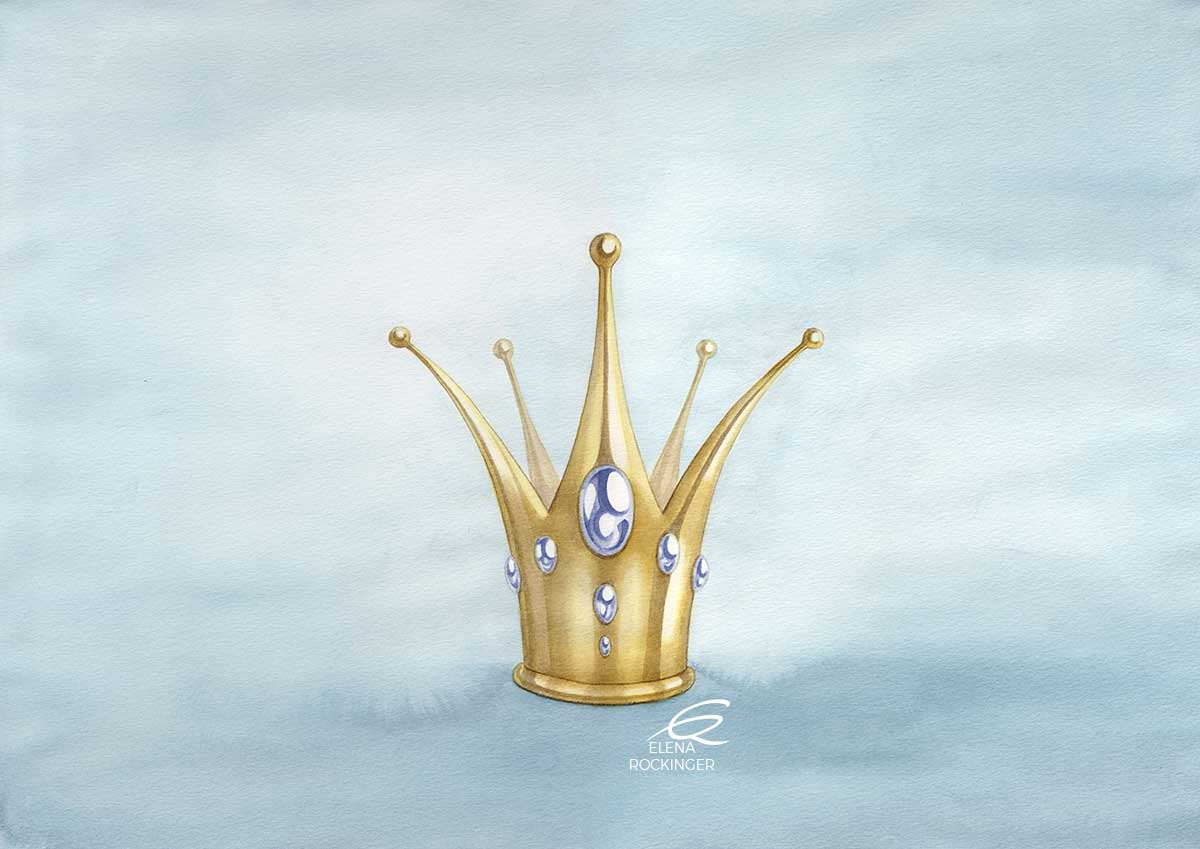 02 Illustration Picture Book Water Colour Elena Rockinger Princess 02 S