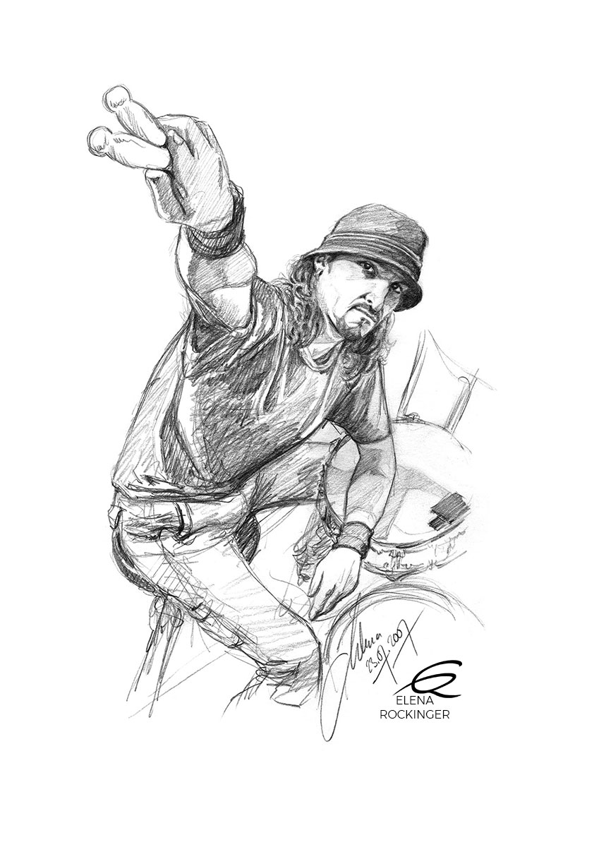 02 Portrait Graphite Music Elena Rockinger Patrick Caccia S