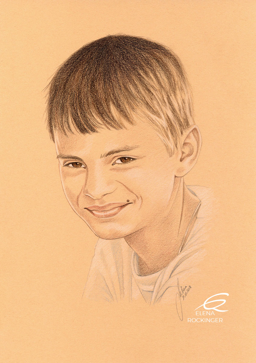 03 Portrait Illustration Pencil Elena Rockinger Lutz S