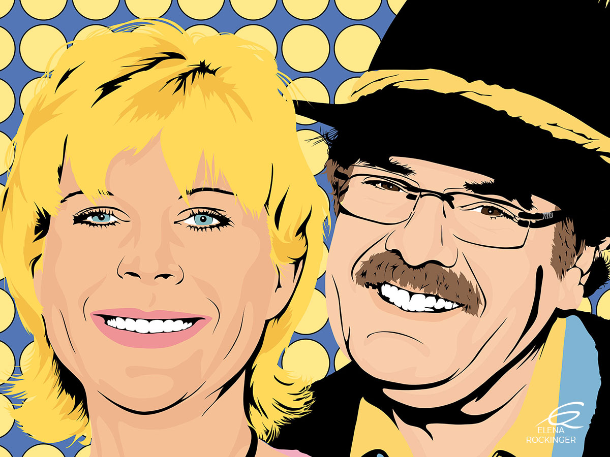 03 Portrait Illustration Pop Art Elena Rockinger Neo Pop 03 S