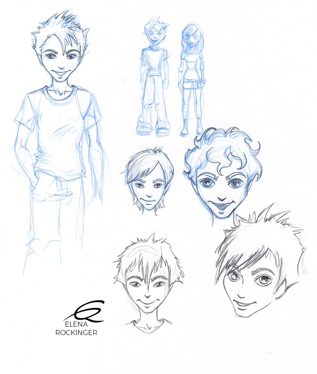 Character Design — Archive 04 Character Design Elena Rockinger Boy 01 S