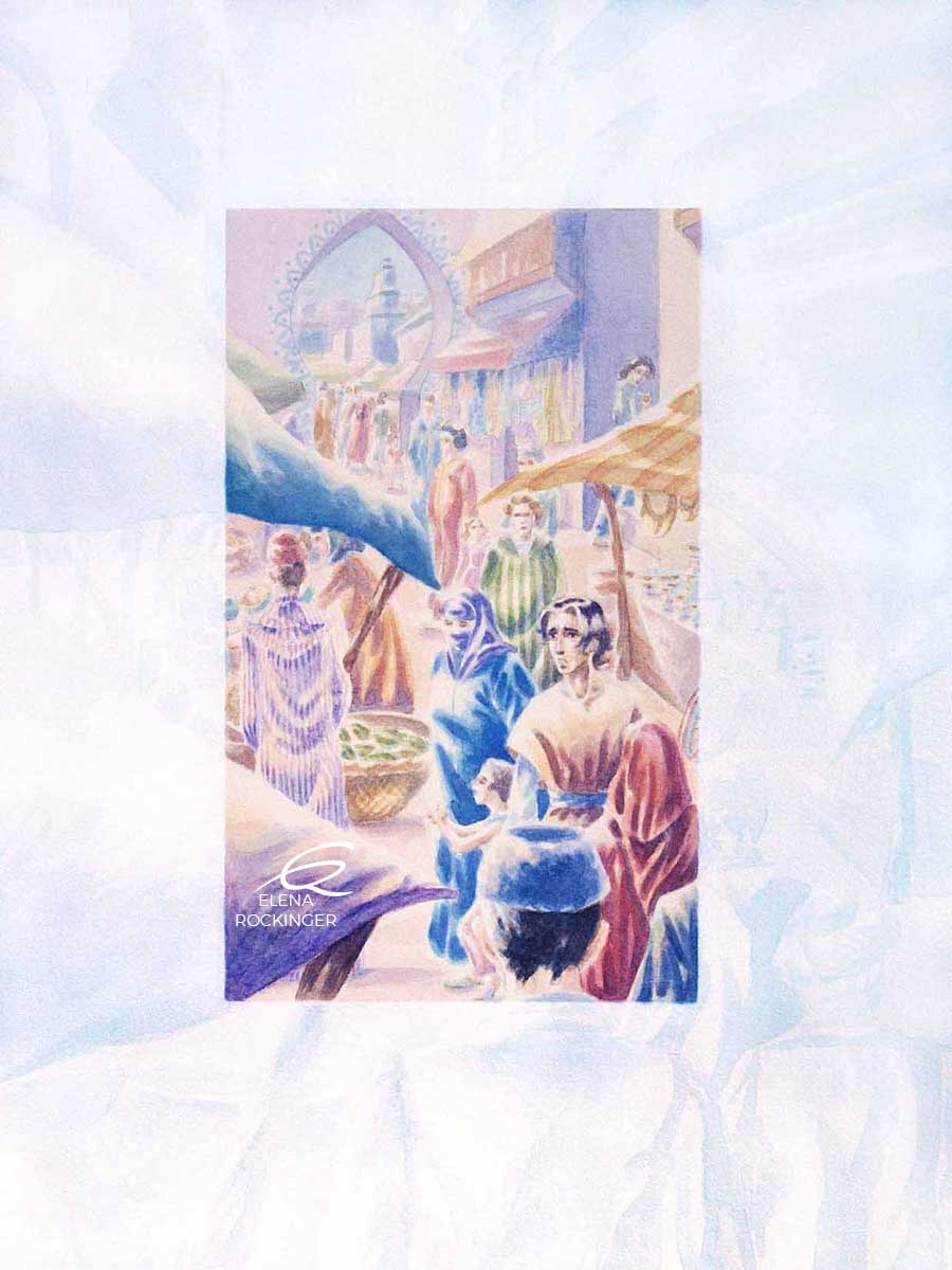 04 Illustration Book Water Colour Elena Rockinger Alchemist The Thief S