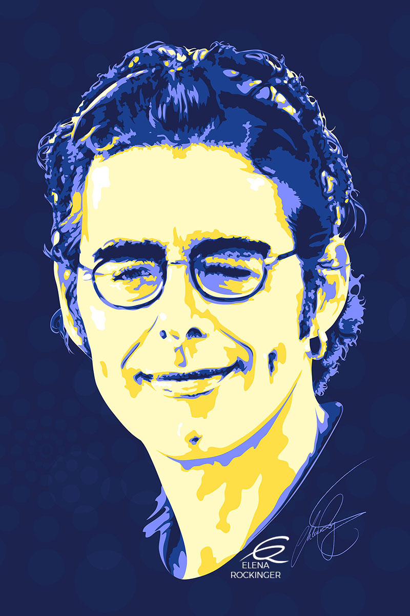 04 Portrait Illustration Pop Art Elena Rockinger Jim S