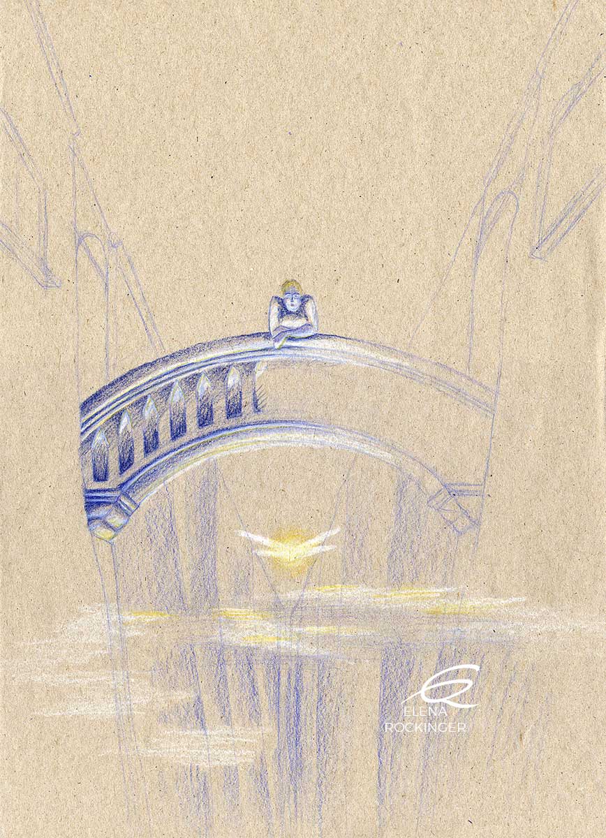 05 Drawing Colour Pencil Elena Rockinger Bridge S