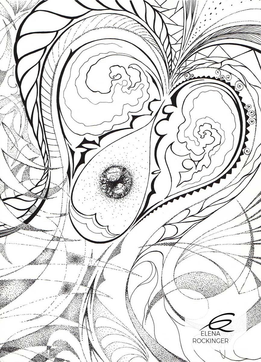 05 Drawing Mindscape Ink Elena Rockinger Healing Heartbroken S