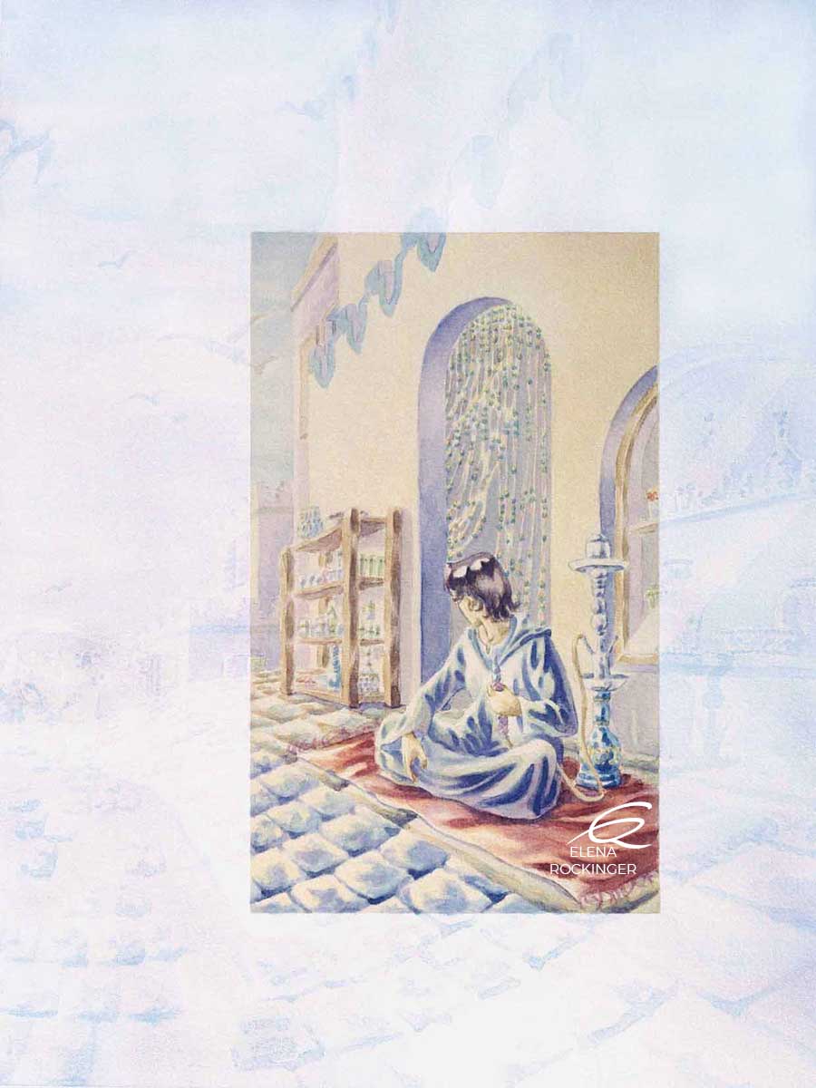 05 Illustration Book Water Colour Elena Rockinger Alchemist The Crystal Shop S