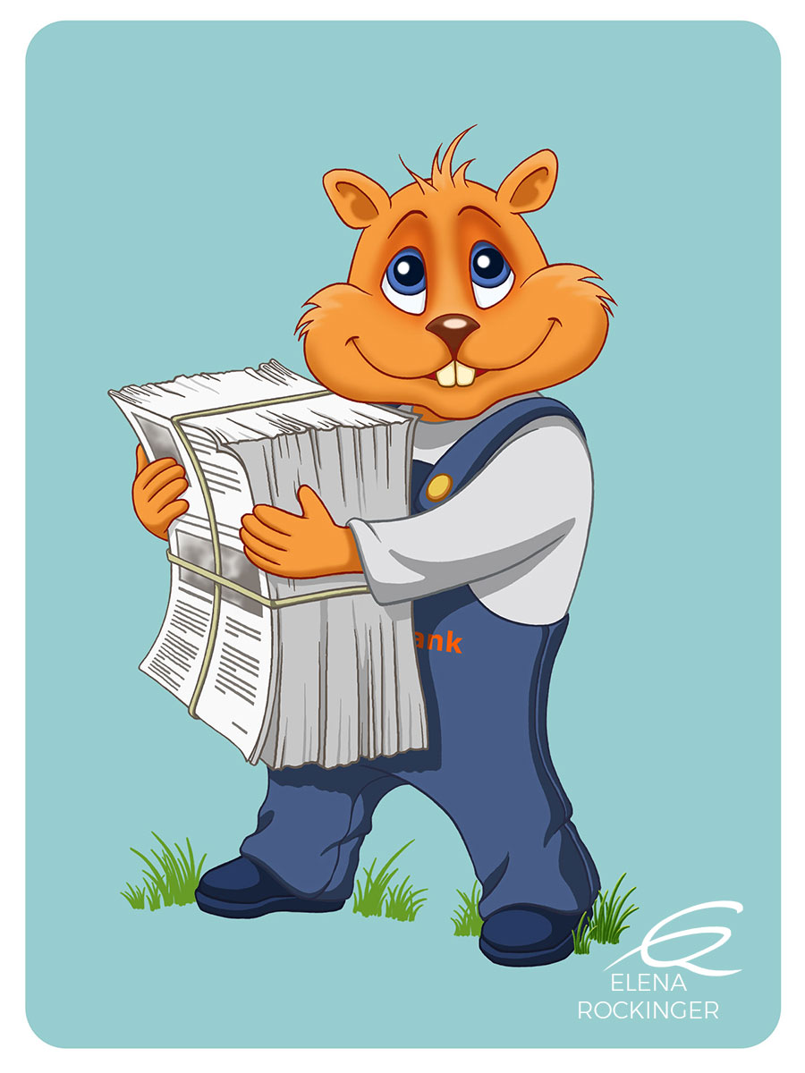 05 Illustration Mascot Elena Rockinger Hamster 01 S