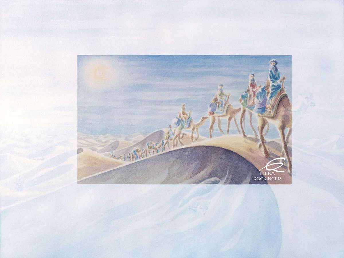 06 Illustration Book Water Colour Elena Rockinger Alchemist Sahara S