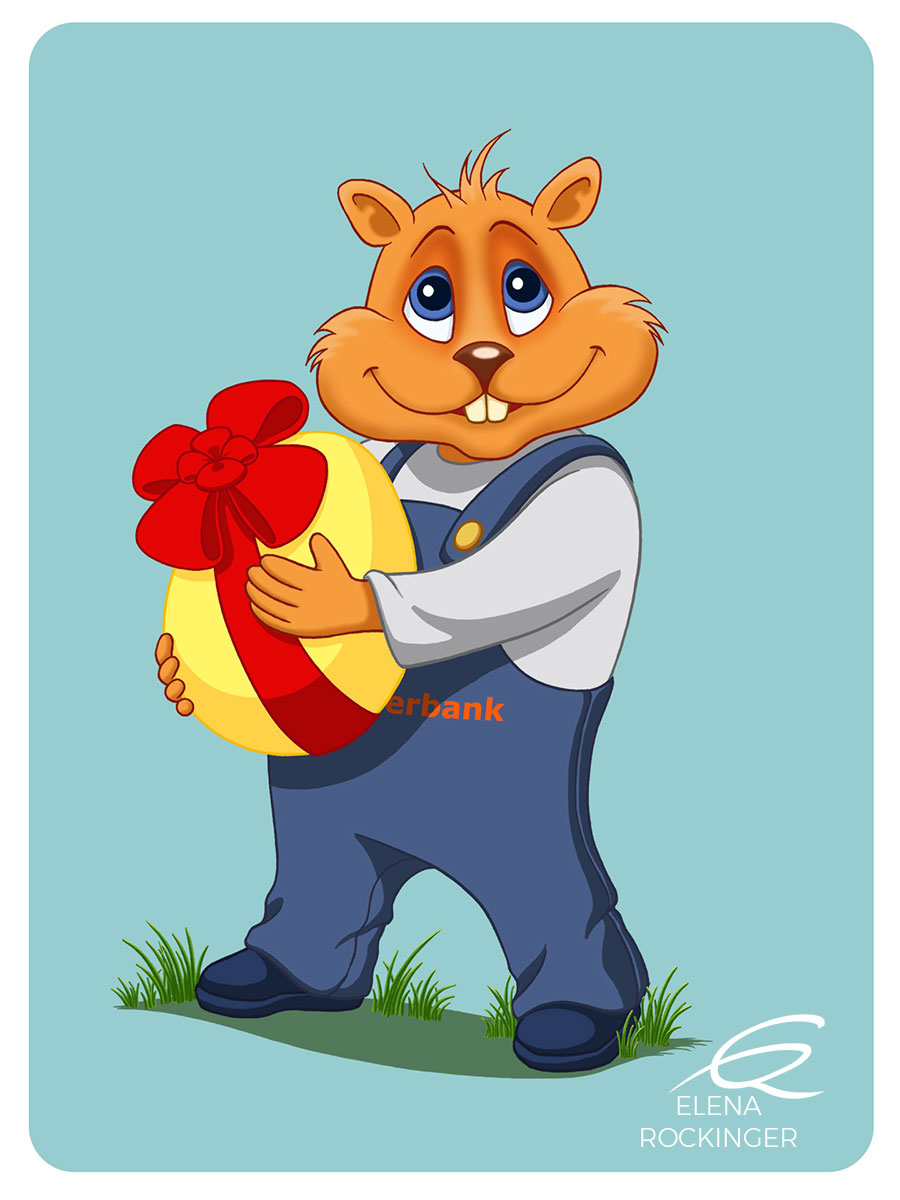 06 Illustration Mascot Elena Rockinger Hamster 02 S