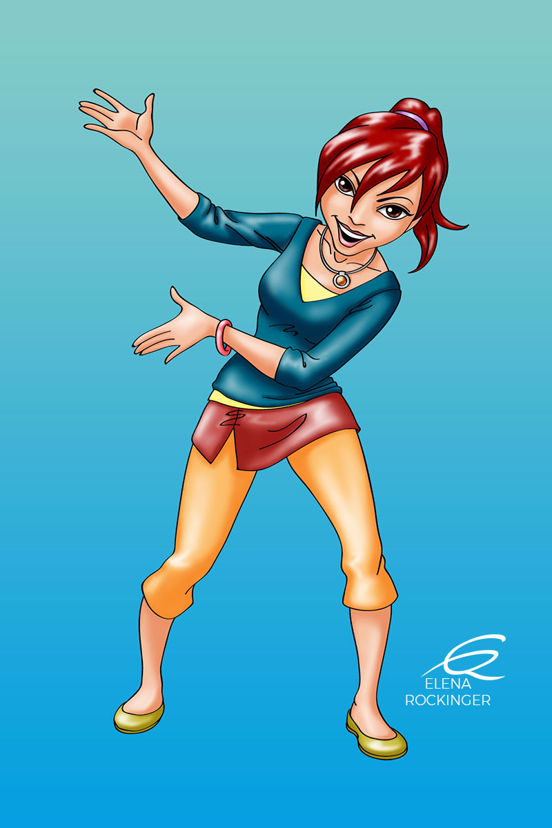 Character Design — Archive 07 Character Design Elena Rockinger Girl 02 S