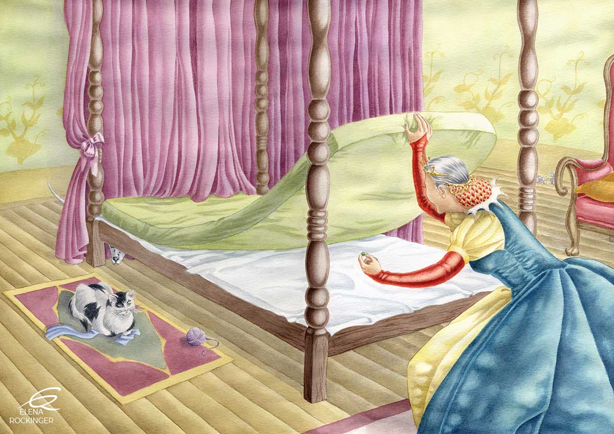 07 Illustration Picture Book Water Colour Elena Rockinger Princess 07 S