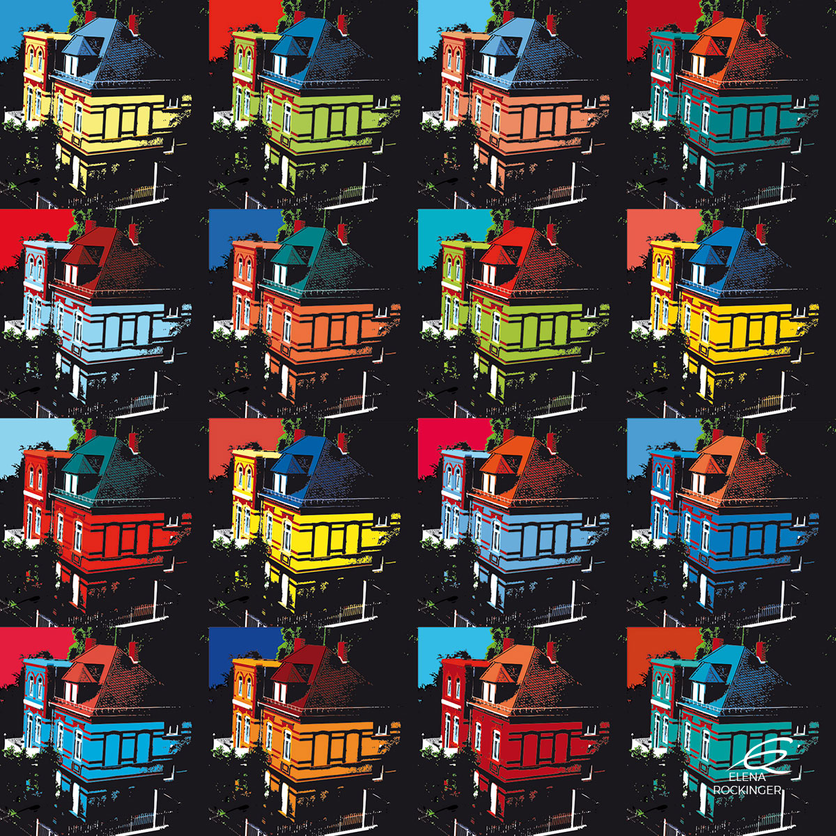 07 Portrait Illustration Pop Art Elena Rockinger Warhol 07 S