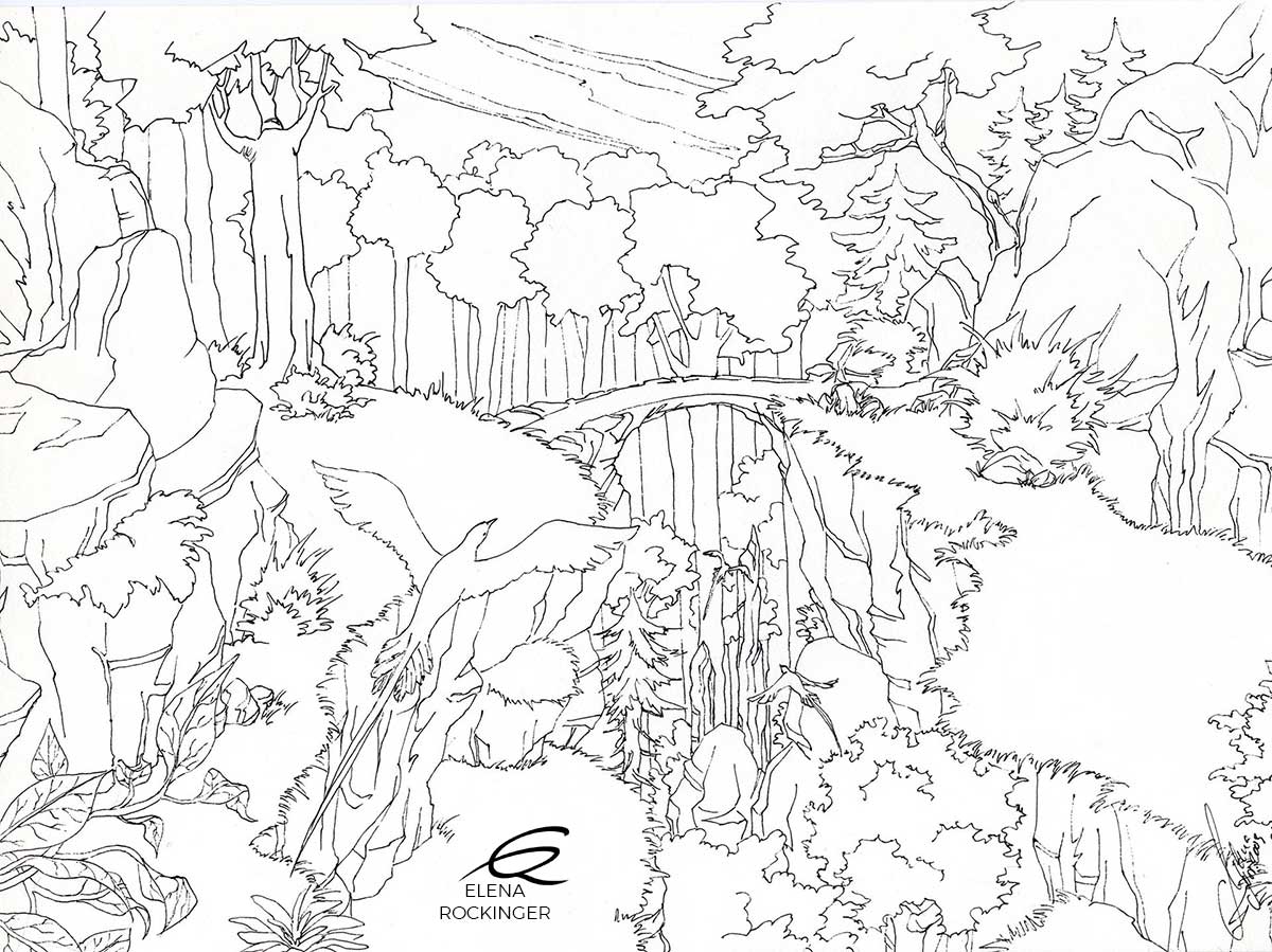 08 Drawing Ink Elena Rockinger Forestbridge S