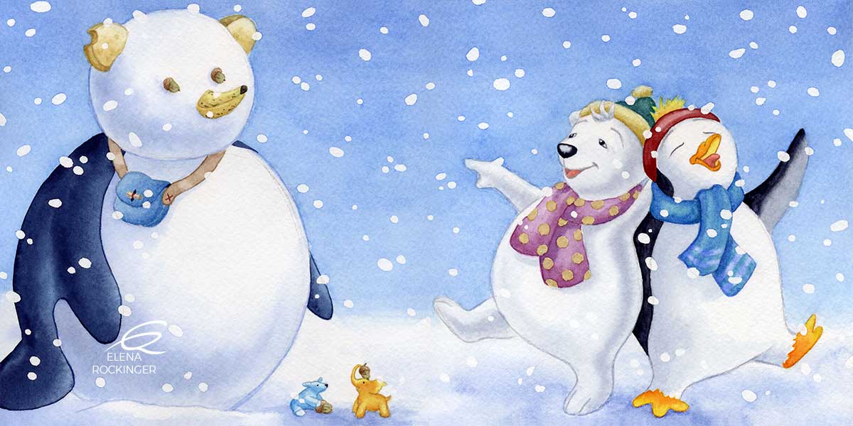 08 Illustration Picture Book Water Colour Elena Rockinger Bibu Peppi 08 S