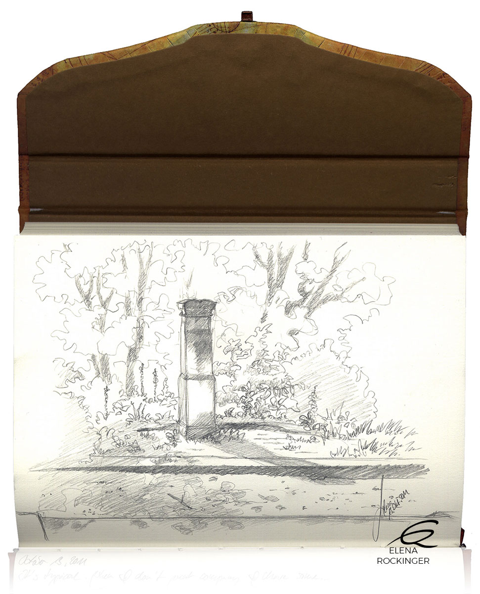 08 Illustration Sketch Drawing Ink Germany Potsdam S