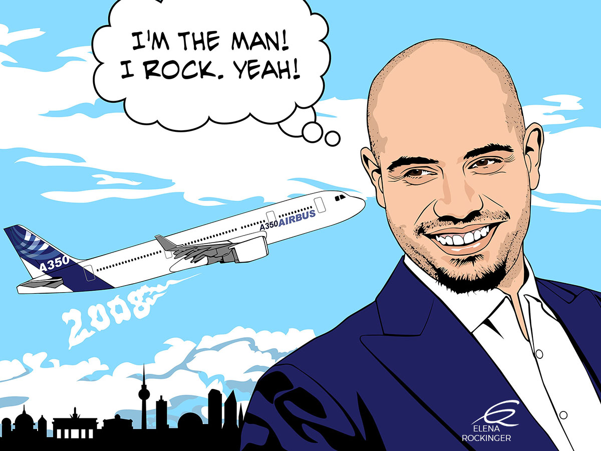 08 Portrait Illustration Pop Art Elena Rockinger Lichtenstein 08 S