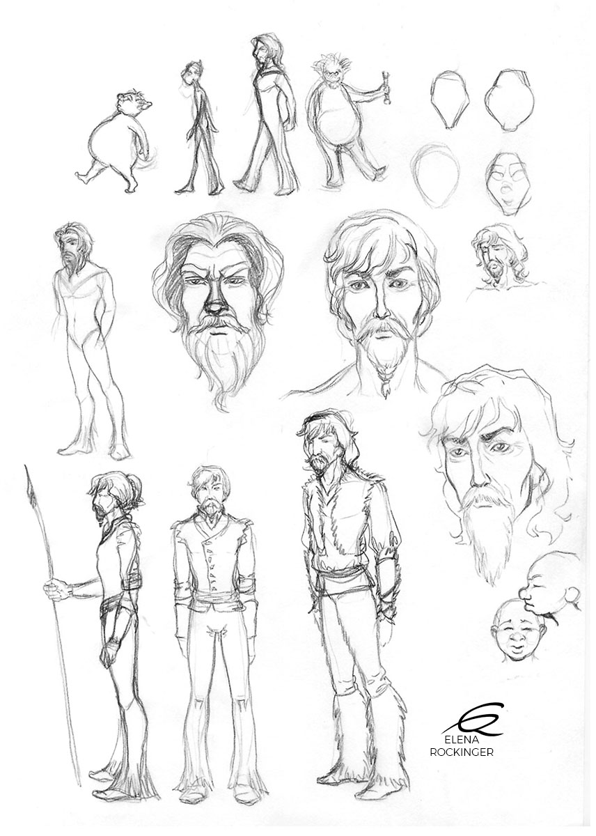 09 Character Design Elena Rockinger Bisebambel 04 S