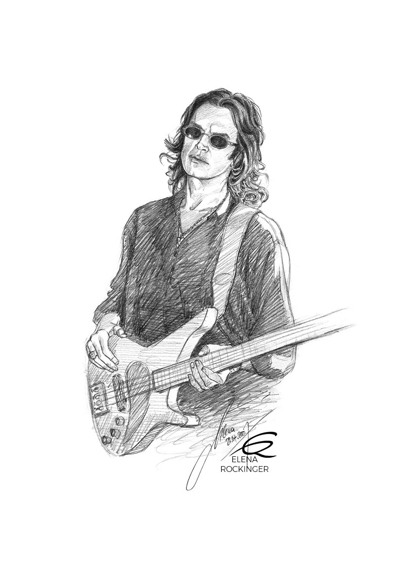 09 Portrait Graphite Music Elena Rockinger Glenn Hughes S
