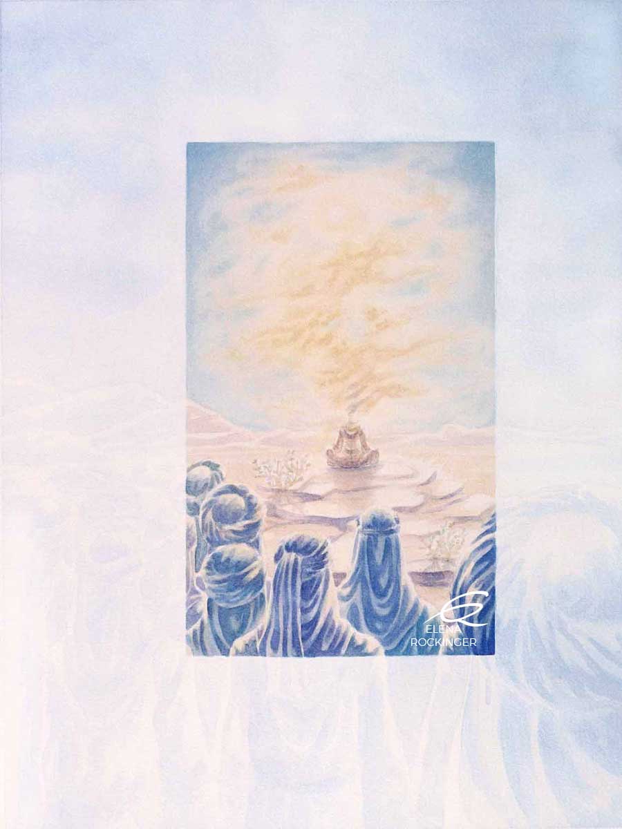 10 Illustration Book Water Colour Elena Rockinger Alchemist Turning Into Wind S