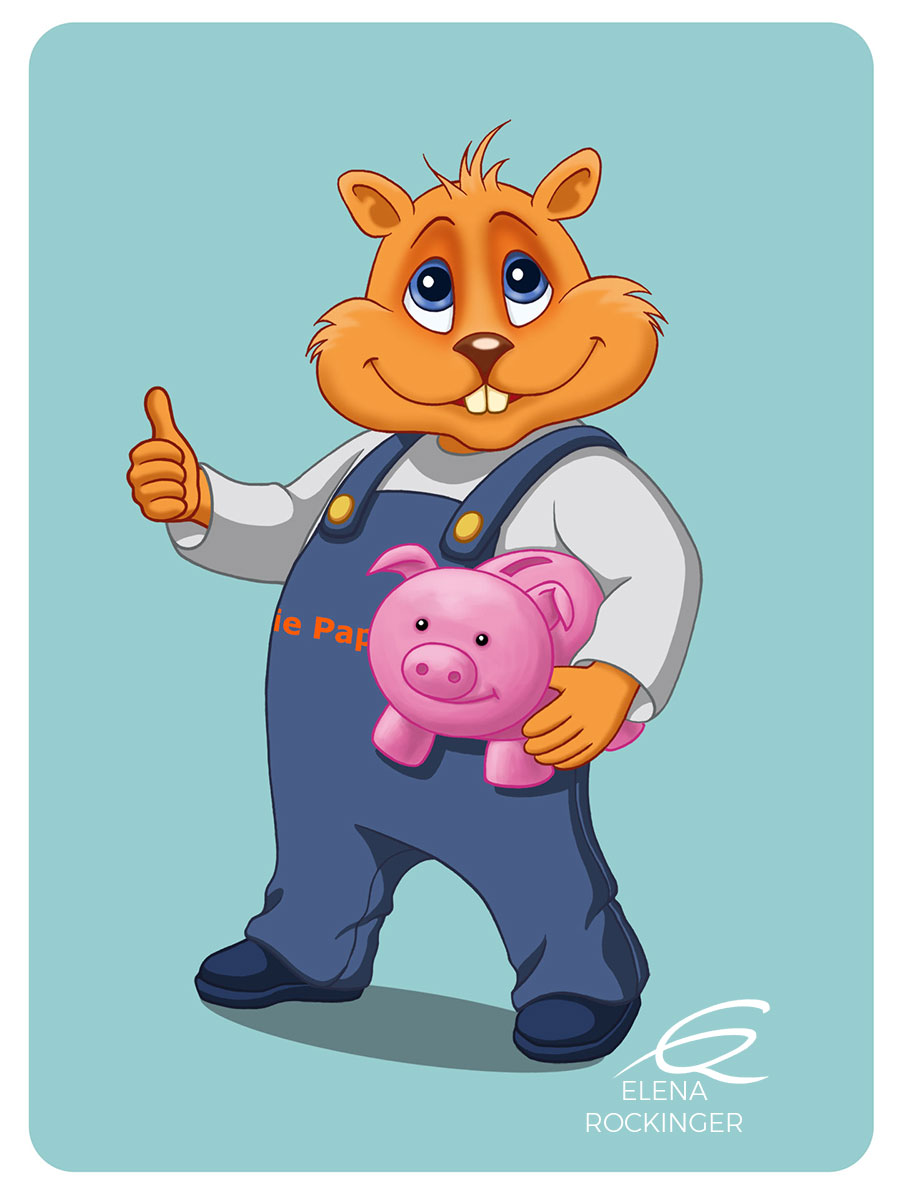 10 Illustration Mascot Elena Rockinger Hamster 06 S