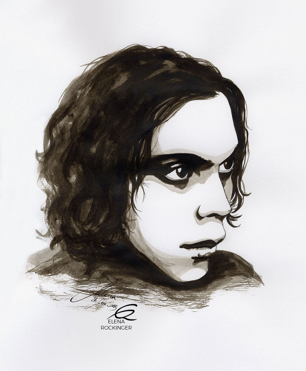 10 Portrait Illustration Graphite Elena Rockinger Ville 10 S