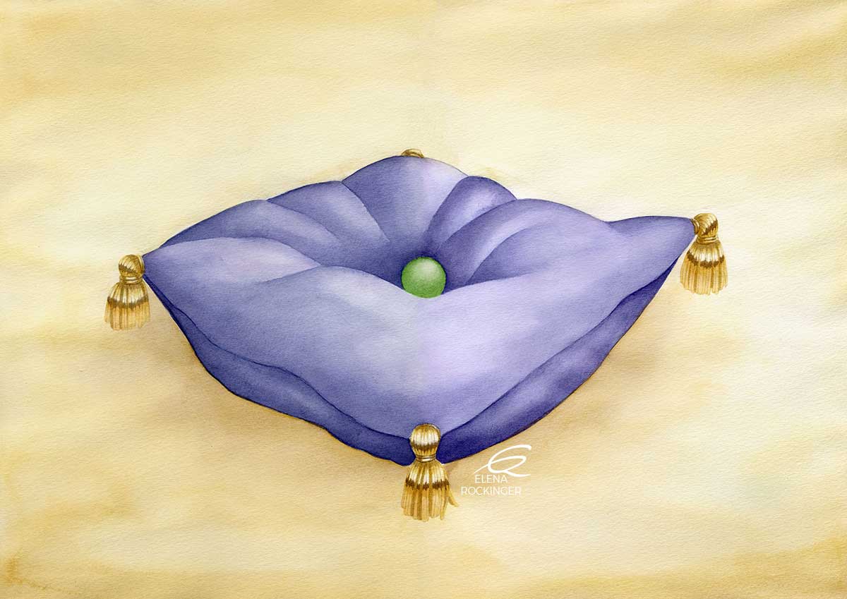 11 Illustration Picture Book Water Colour Elena Rockinger Princess 11 S