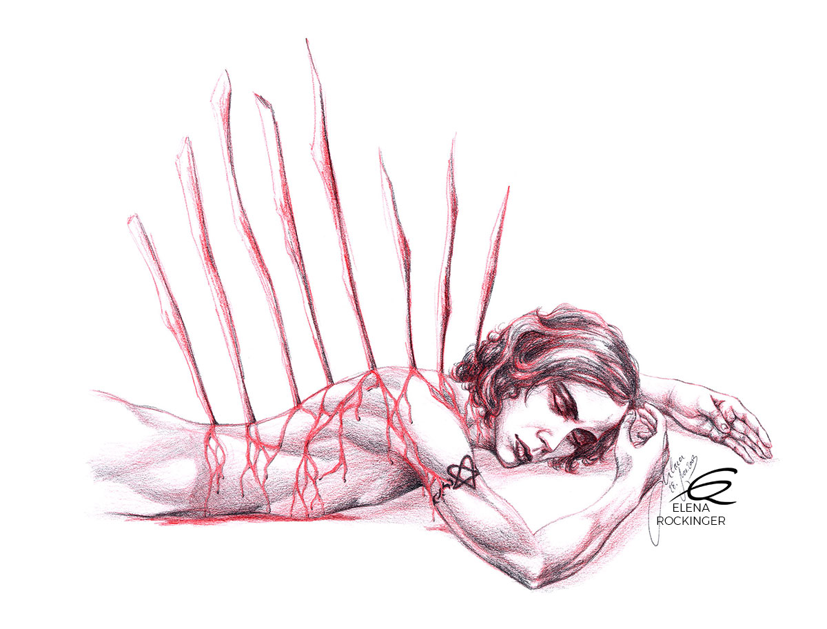 11 Portrait Illustration Graphite Elena Rockinger Ville 11 S