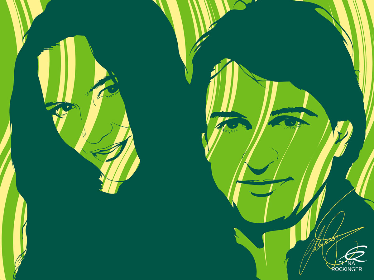 11 Portrait Illustration Pop Art Elena Rockinger Neo Pop 11 S