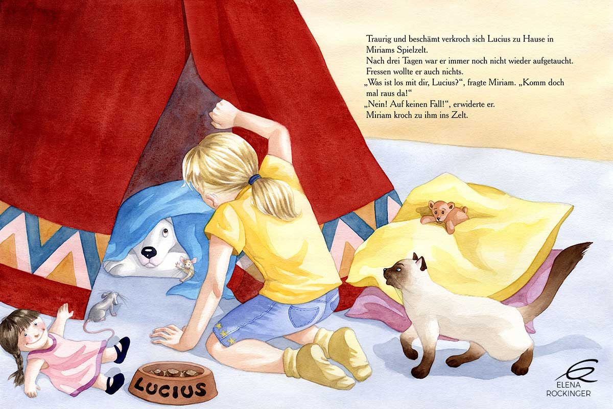 12 Illustration Picture Book Water Colour Elena Rockinger Dalmatian T 12 S