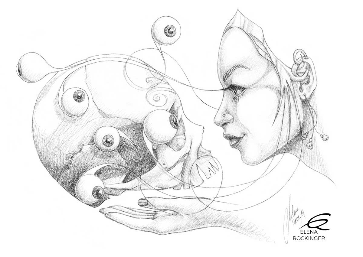 13 Drawing Graphite Elena Rockinger Perspectives S