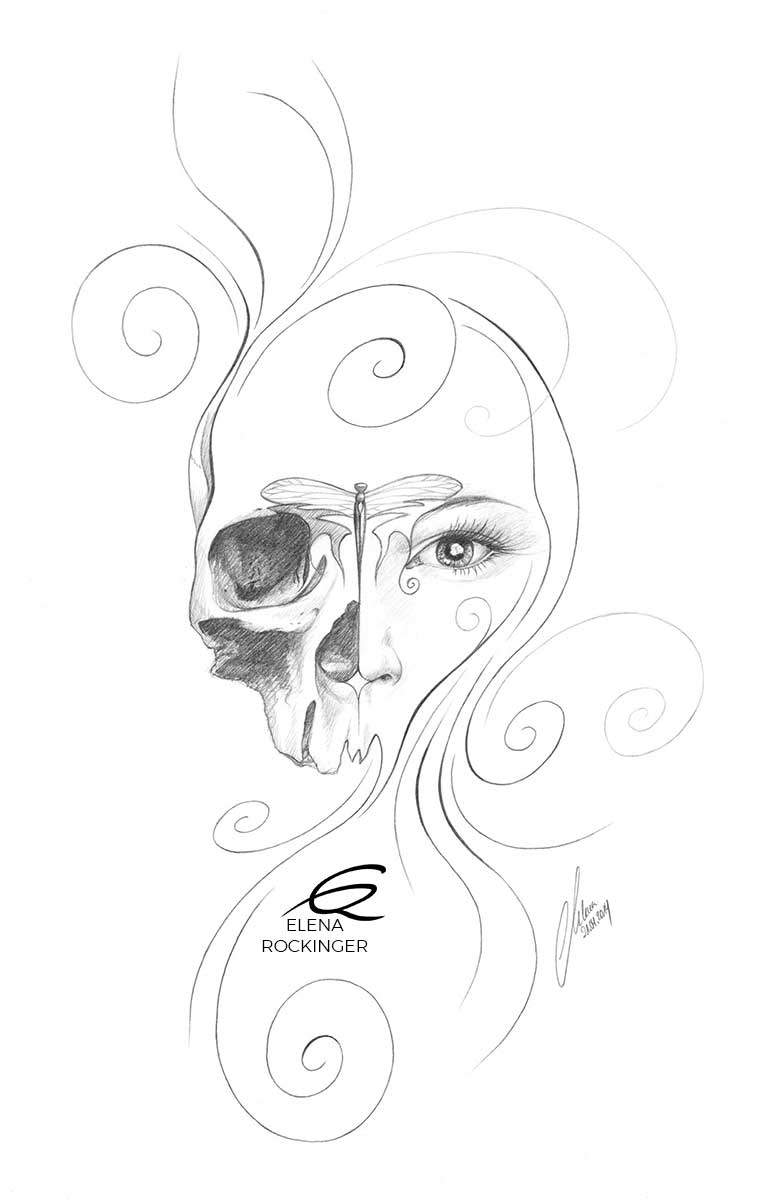 14 Drawing Grahite Elena Rockinger Metamorphosis S