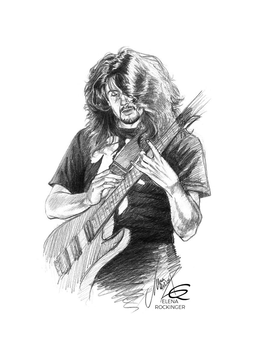 14 Portrait Graphite Music Elena Rockinger Victor Smolski 02 S