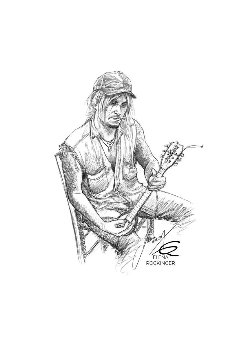 15 Portrait Graphite Music Elena Rockinger Chris Caffery 02 S