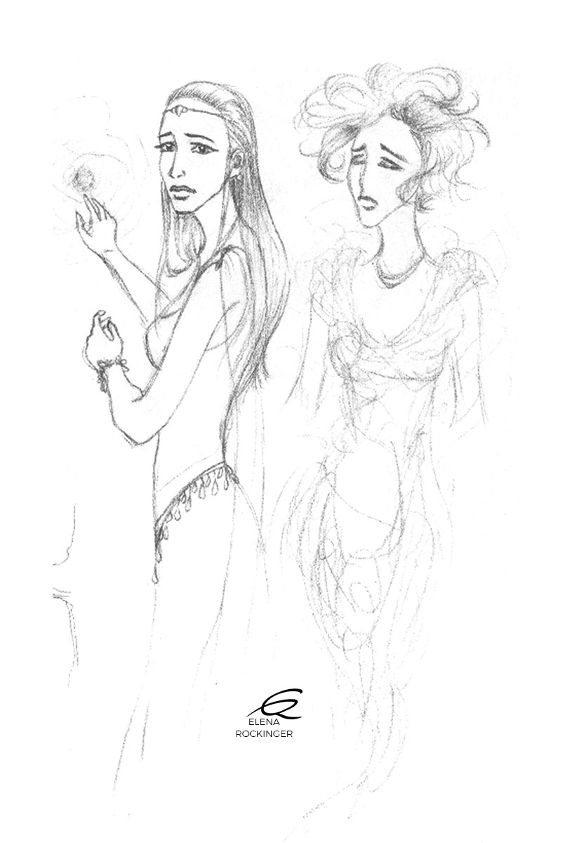 17 Character Design Elena Rockinger Nachtalphenne 01 S