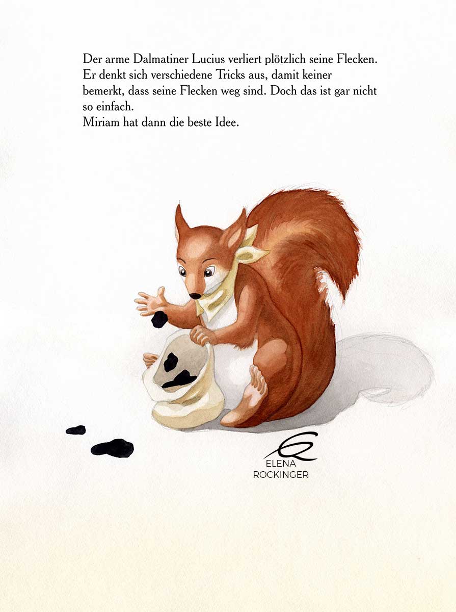 17 Illustration Picture Book Water Colour Elena Rockinger Dalmatian T 17 S