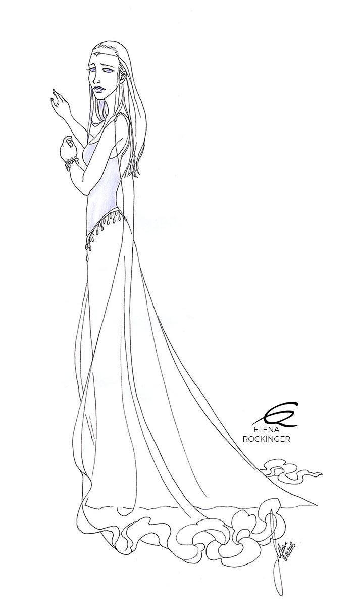 18 Character Design Elena Rockinger Nachtalphenne 02 S