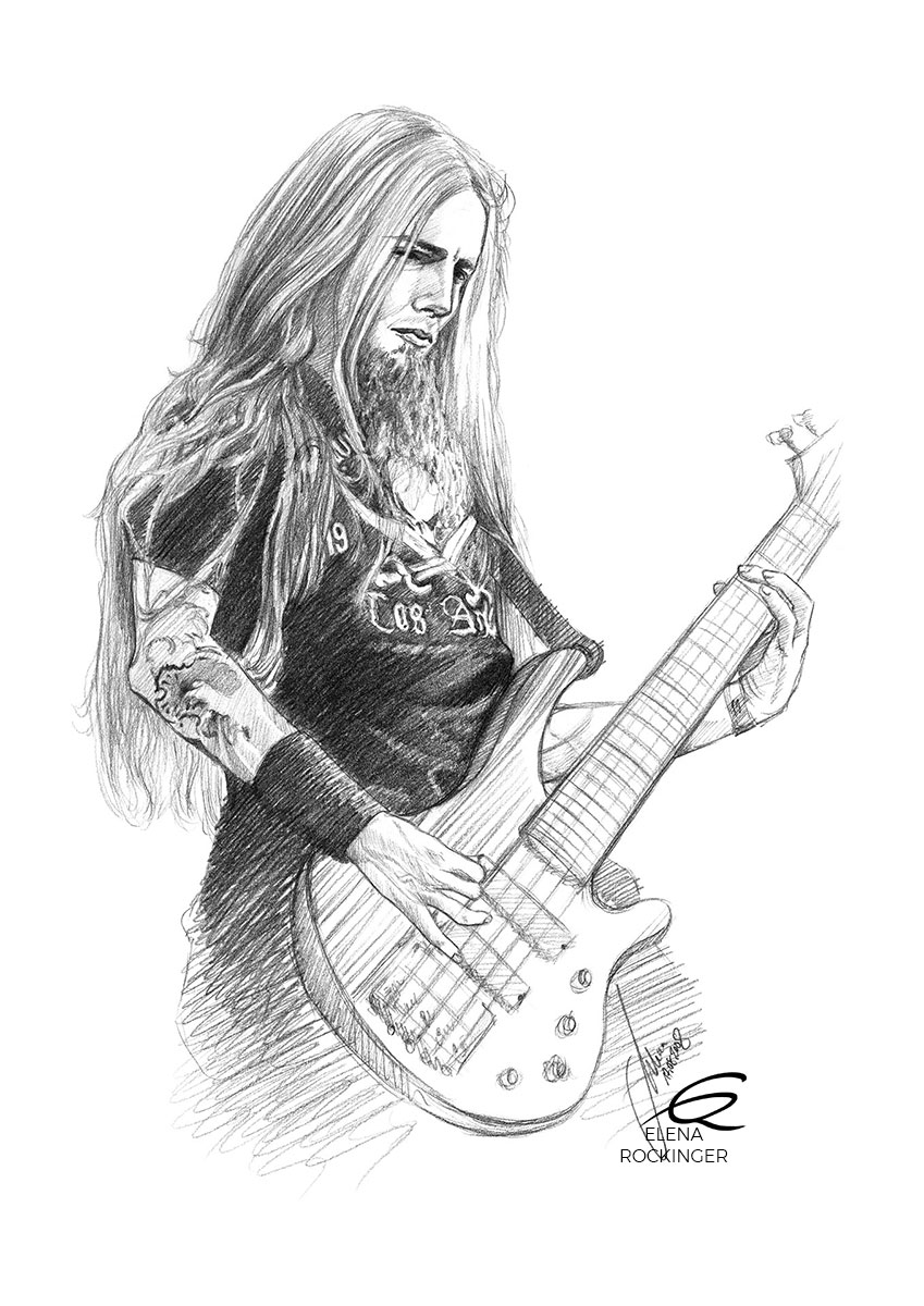 23 Portrait Graphite Music Elena Rockinger Kay Brem S