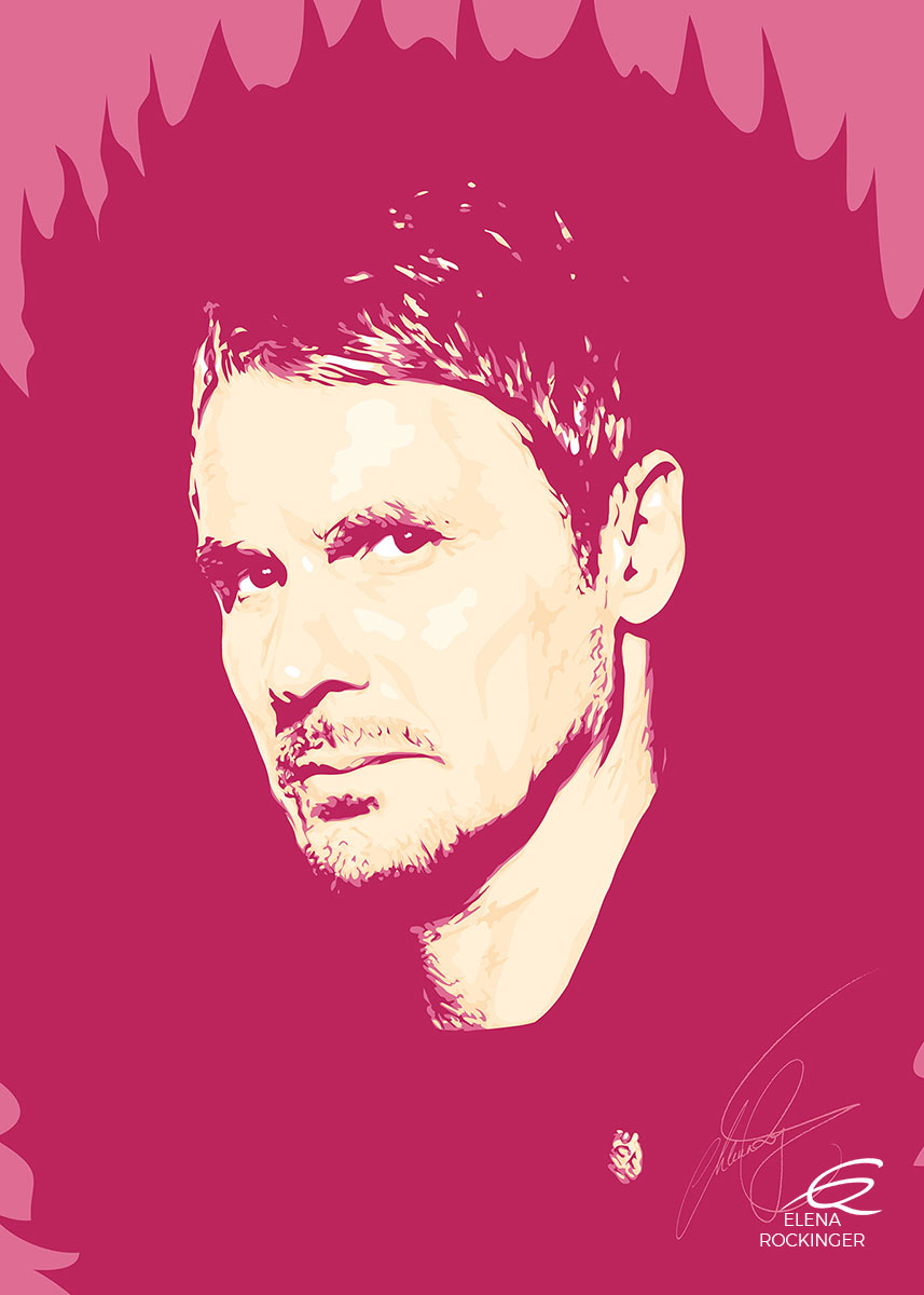 23 Portrait Illustration Pop Art Elena Rockinger 23 Vector Acht Ossi S