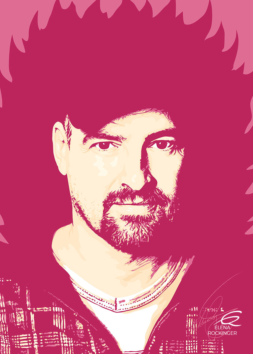 25 Portrait Illustration Pop Art Elena Rockinger 25 Vector Acht Andy S