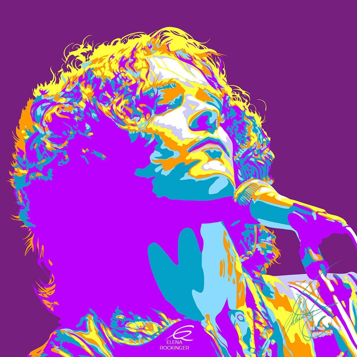 26 Portrait Illustration Pop Art Elena Rockinger 26 Vector Vincent Cavanagh S