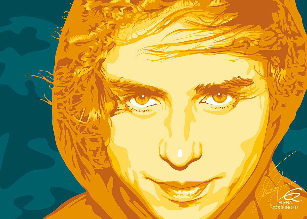 27 Portrait Illustration Pop Art Elena Rockinger 27 Vector Petter Carlsen S