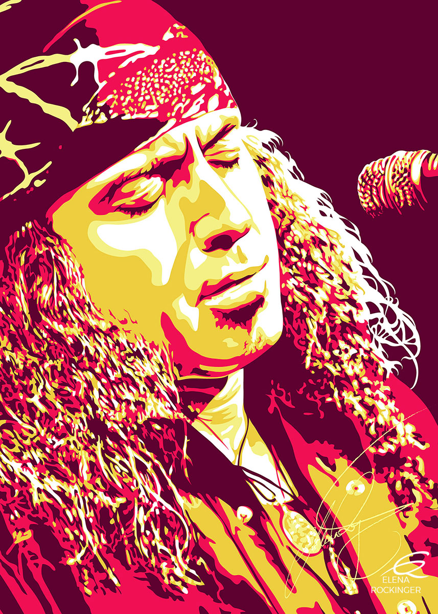 31 Portrait Illustration Pop Art Elena Rockinger 31 Vector Fabio Drusin 01 S